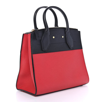 Louis Vuitton Taurillon City Steamer Black Rouge 2 of 4