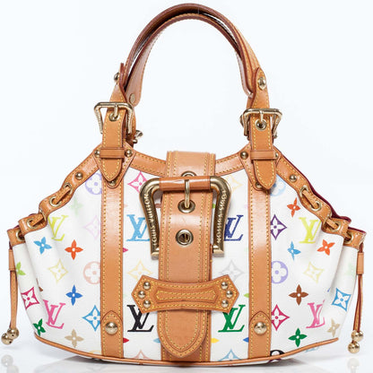 Louis Vuitton Monogram Multicolor Theda GM White 1 of 9