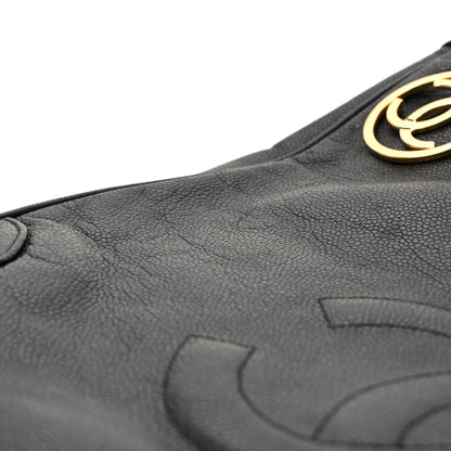 Chanel Caviar CC Hobo Black 25 of 31