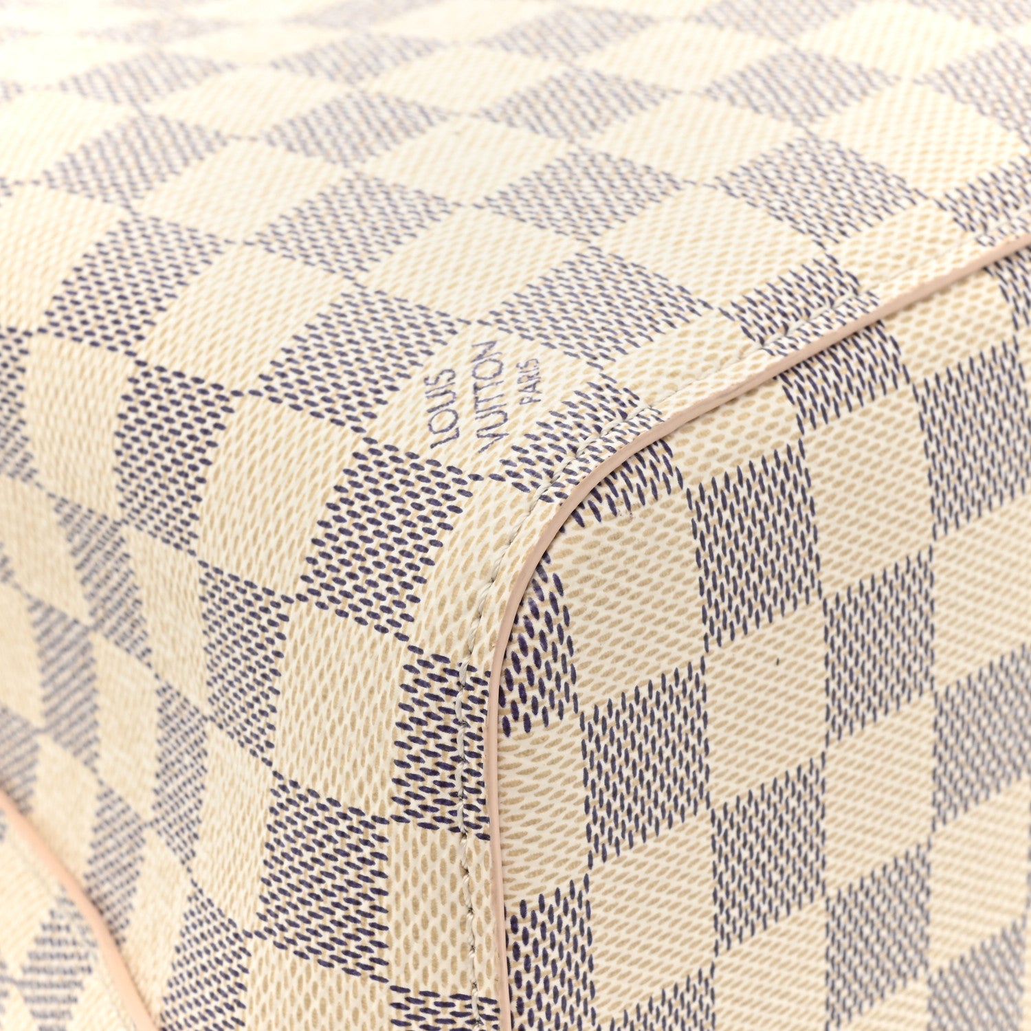 Louis Vuitton Damier Azur Braided Neonoe BB Pink 13 of 15