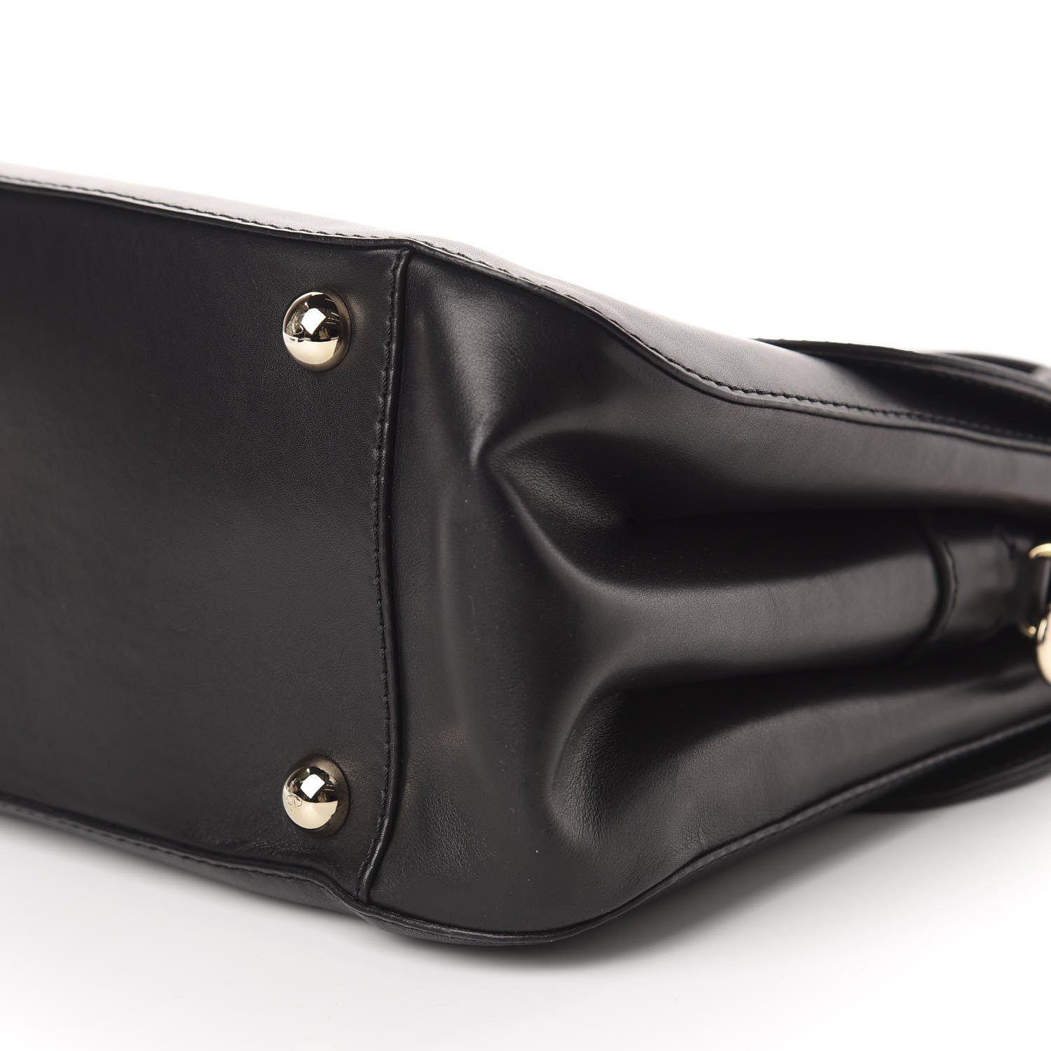 Valentino Garavani Calfskin Histoire Flap Black 7 of 10