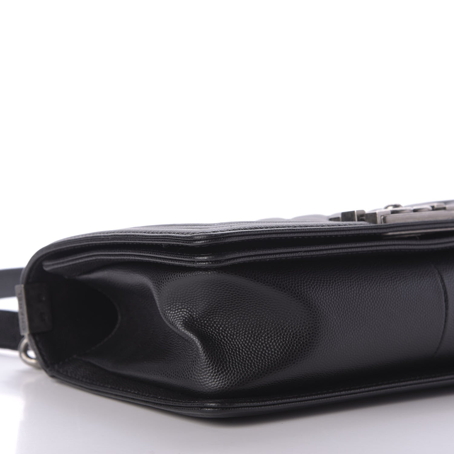 Chanel Caviar Quilted Medium Boy Flap Black 6 of 10