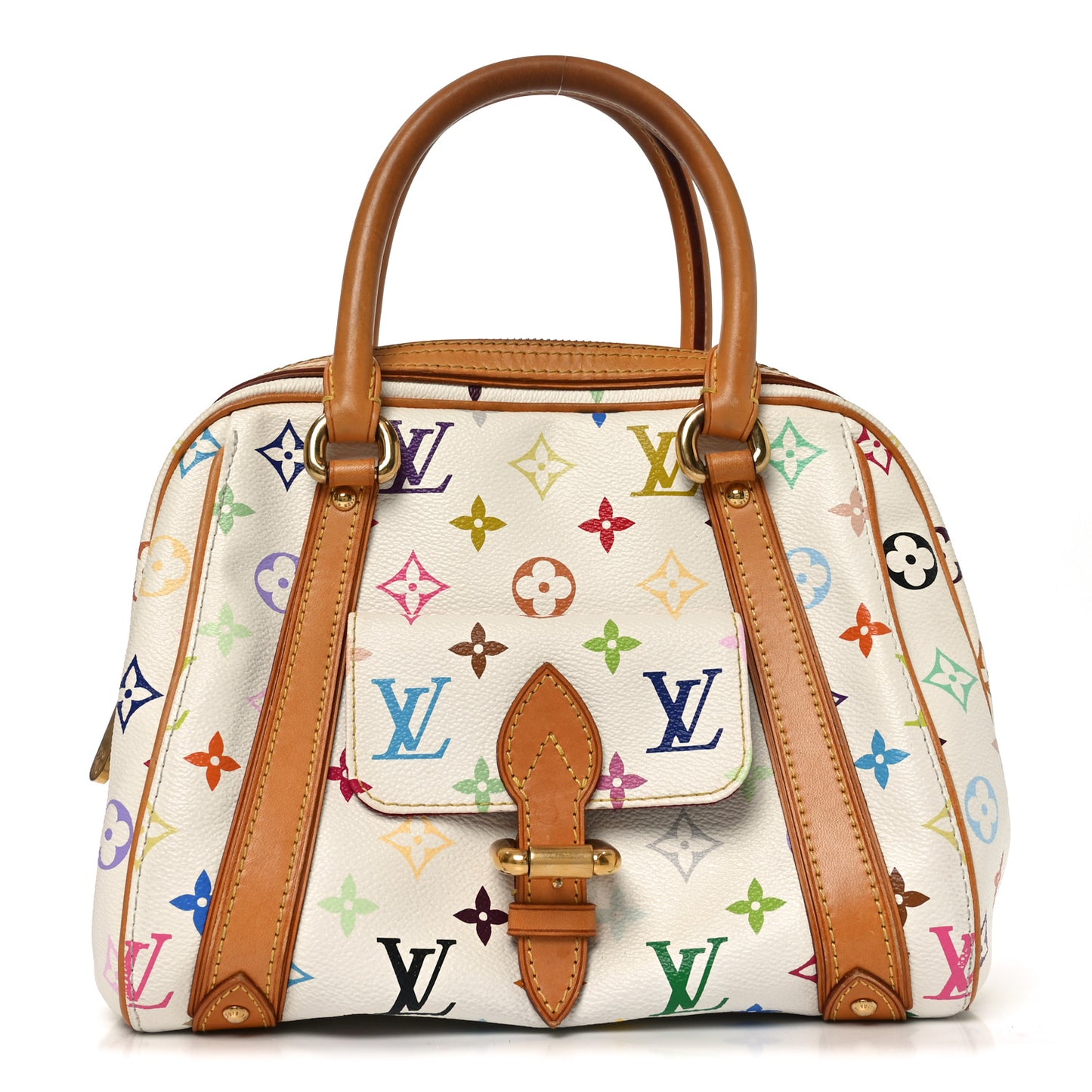 Monogram Multicolor Priscilla White