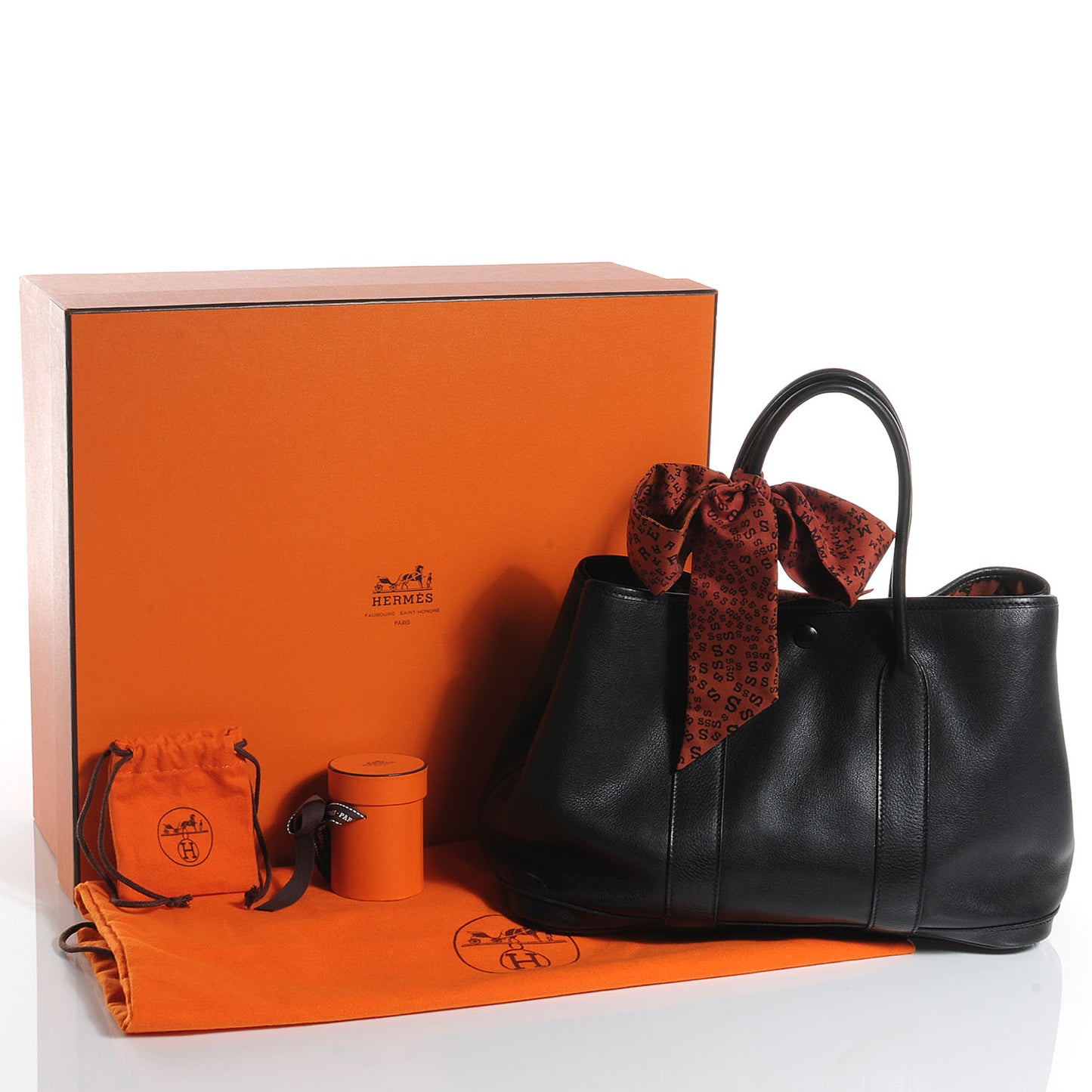 Veau Swift Garden Party TPM Twilly Tote Black