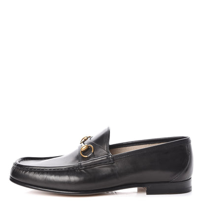 Gucci Calfskin Mens 1953 Horsebit Loafers 11 Black 1 of 7