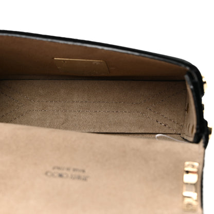 Jimmy Choo Velvet Lockett Petite Shoulder Bag Black 5 of 10
