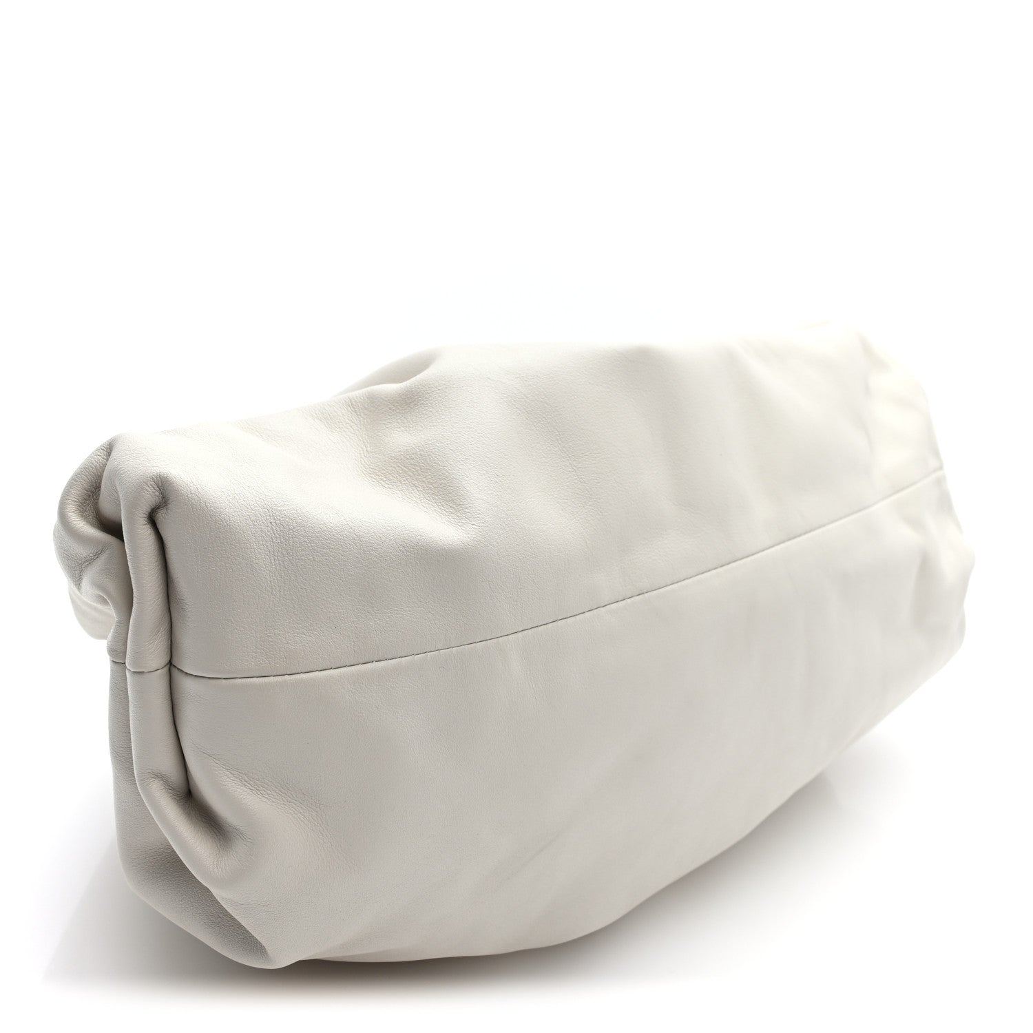 Bottega Veneta Smooth Butter Calf The Pouch Oversized Clutch Plaster 4 of 9