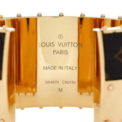 Louis Vuitton Monogram Wild LV Cuff Bracelet M 4 of 5