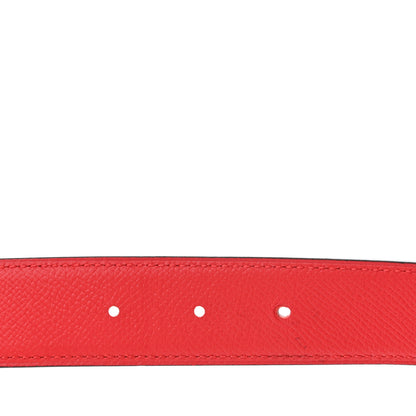 Hermes Epsom 32mm H Belt 95 Rose Confetti Rouge Tomate 4 of 8