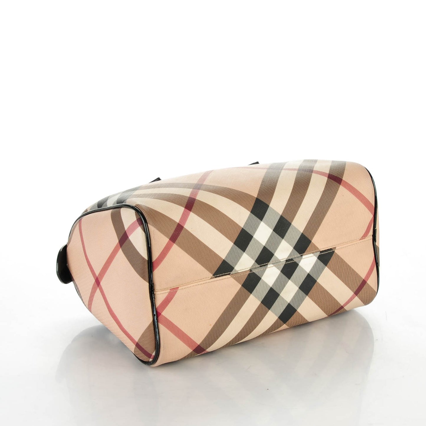Nova Check Small Chester Bowling Bag Black