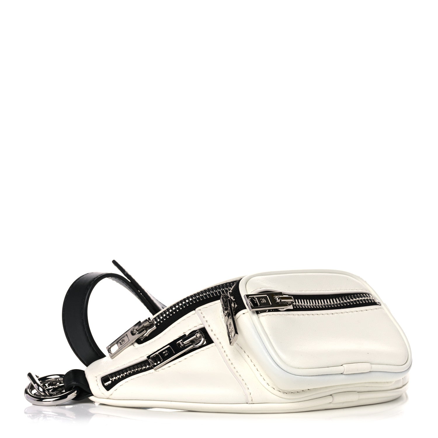 Alexander Wang Lambskin Mini Attica Belt Bag White 3 of 8