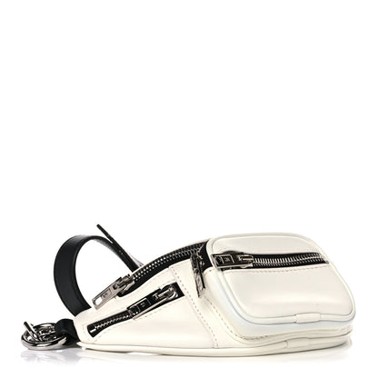 Alexander Wang Lambskin Mini Attica Belt Bag White 3 of 8
