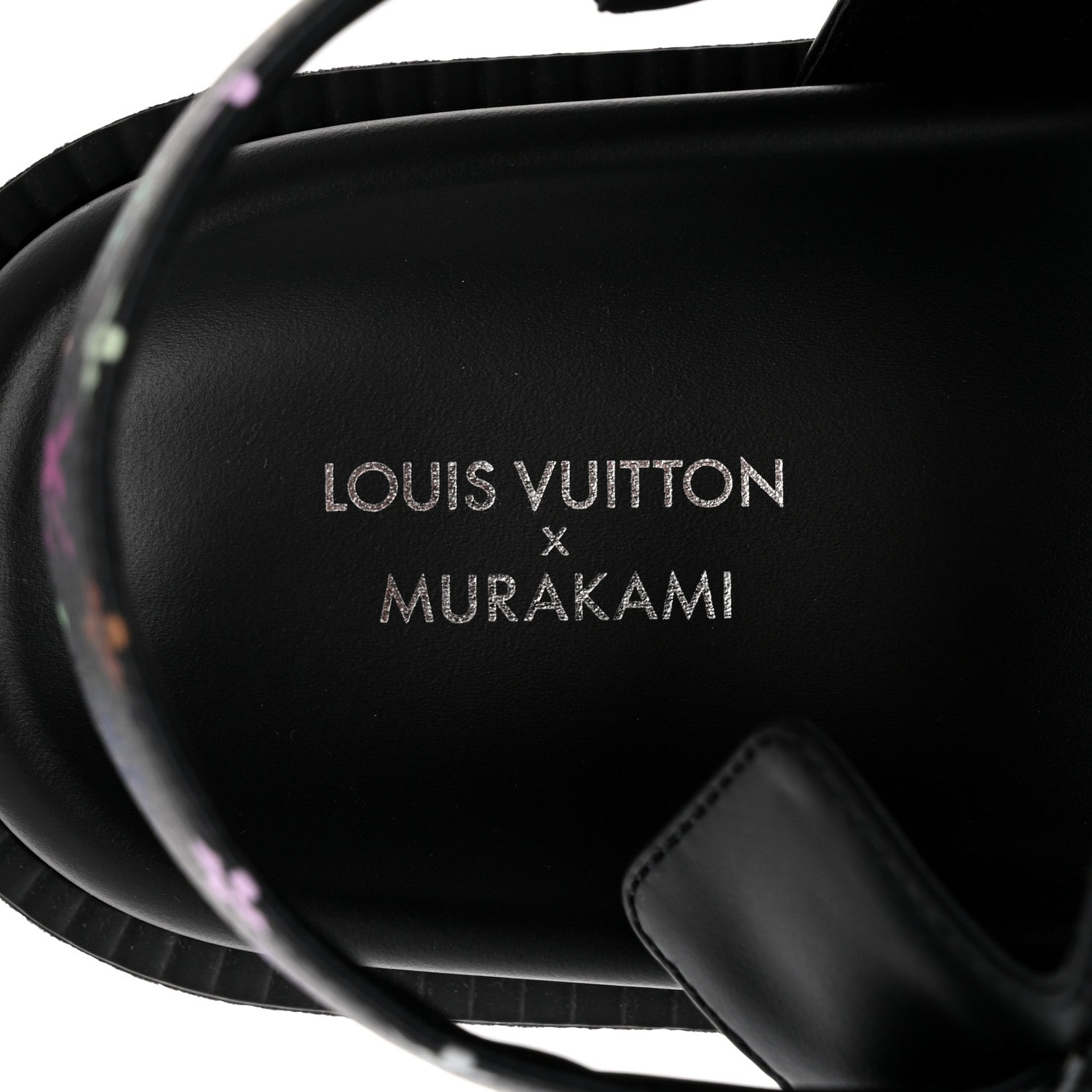 Louis Vuitton LV X TM Monogram Multicolor Sunset Flat Sandals 40 Black 7 of 11