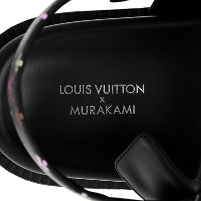 Louis Vuitton LV X TM Monogram Multicolor Sunset Flat Sandals 40 Black 7 of 11