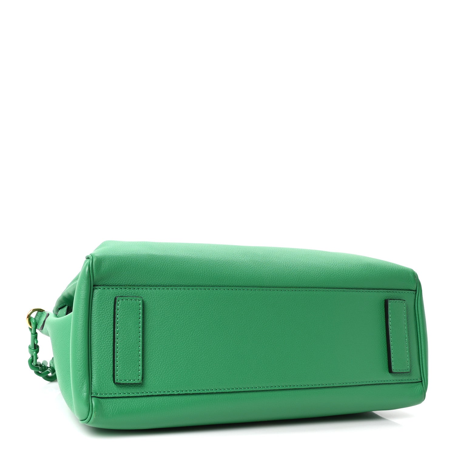 Versace Calfskin Large La Medusa Bag Bright Green 4 of 9