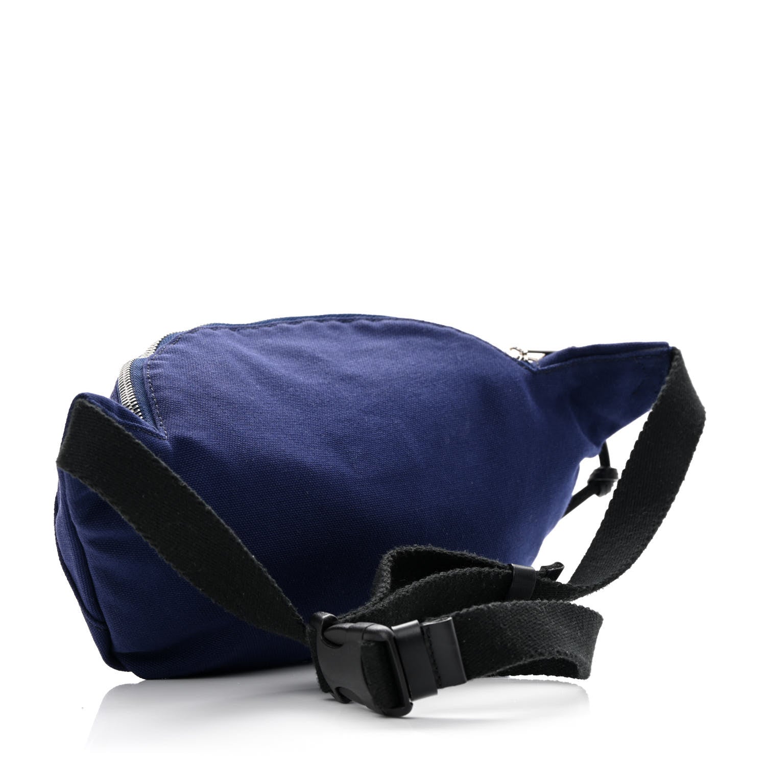 Loewe Canvas Front Pocket Logo Patch Bumbag Navy Blue 3 of 12