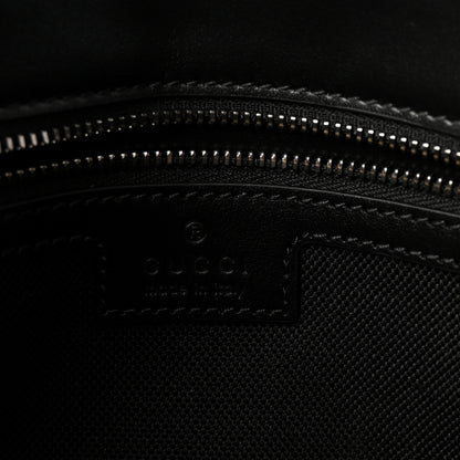 Gucci Calfskin Matelasse Monochrome Small GG Marmont Shoulder Bag Black Black 6 of 10