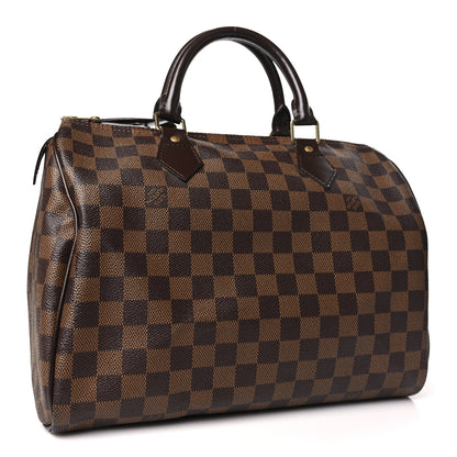 Louis Vuitton Damier Ebene Speedy 30 2 of 8