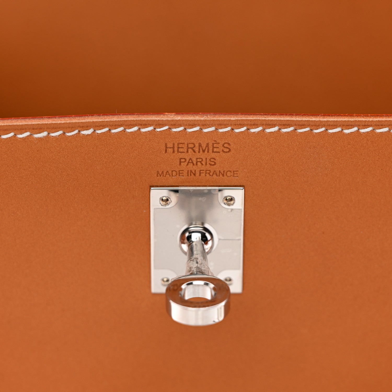 Hermes Vache Natural Kelly Sellier 25 Natural Sable 6 of 10