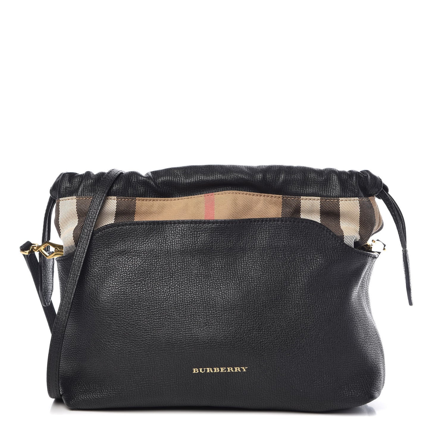 Calfskin House Check Little Crush Black