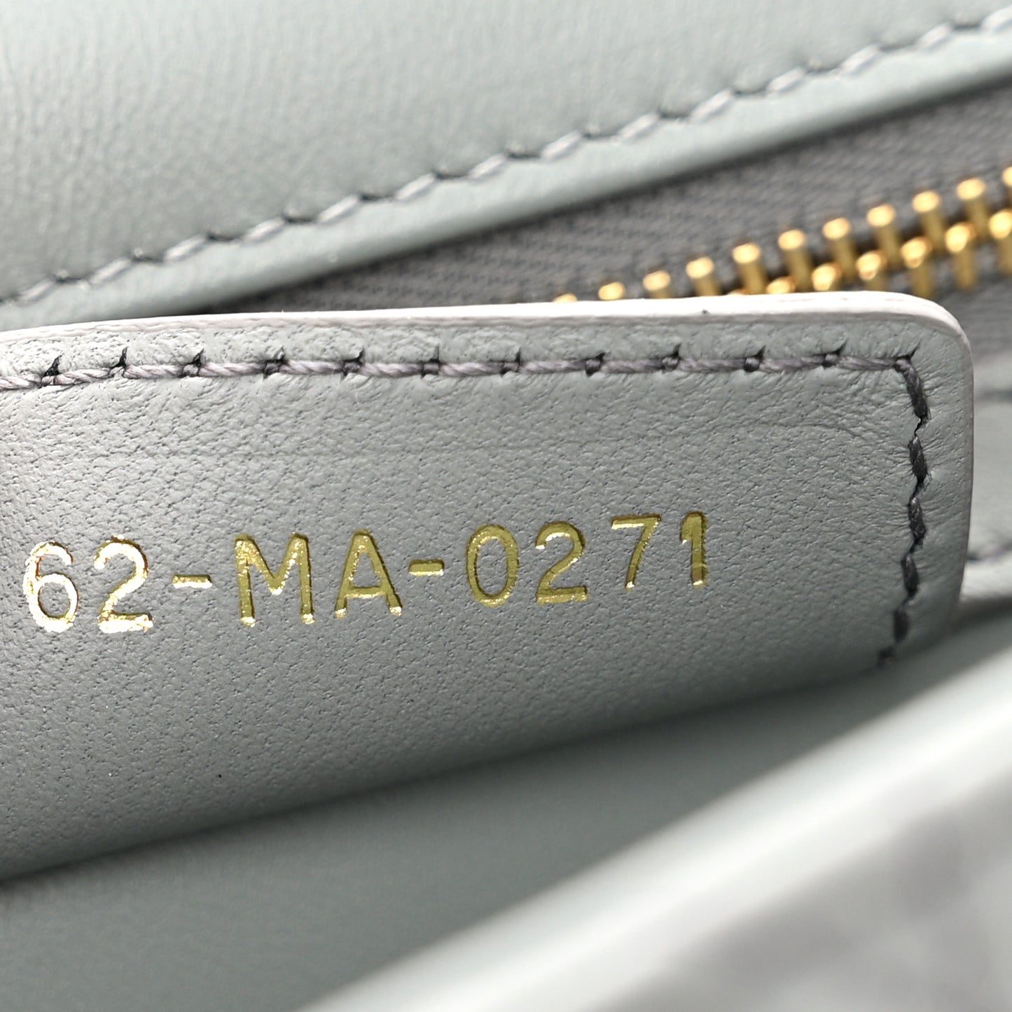 Lambskin Cannage Medium Caro Bag Grey Stone