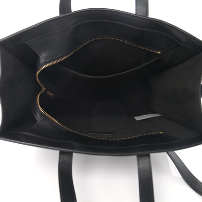 Versace Calfskin Medusa Stud Tribute Tote Black 5 of 12