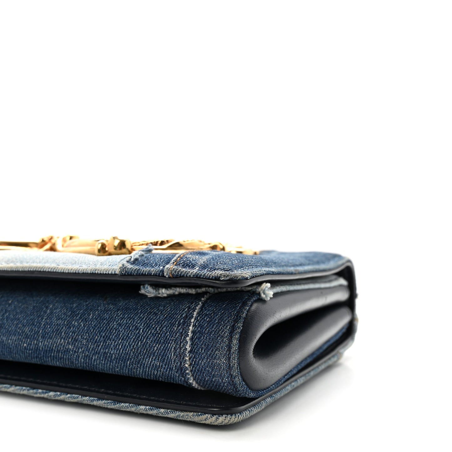 Denim DG Girls Shoulder Bag Blue