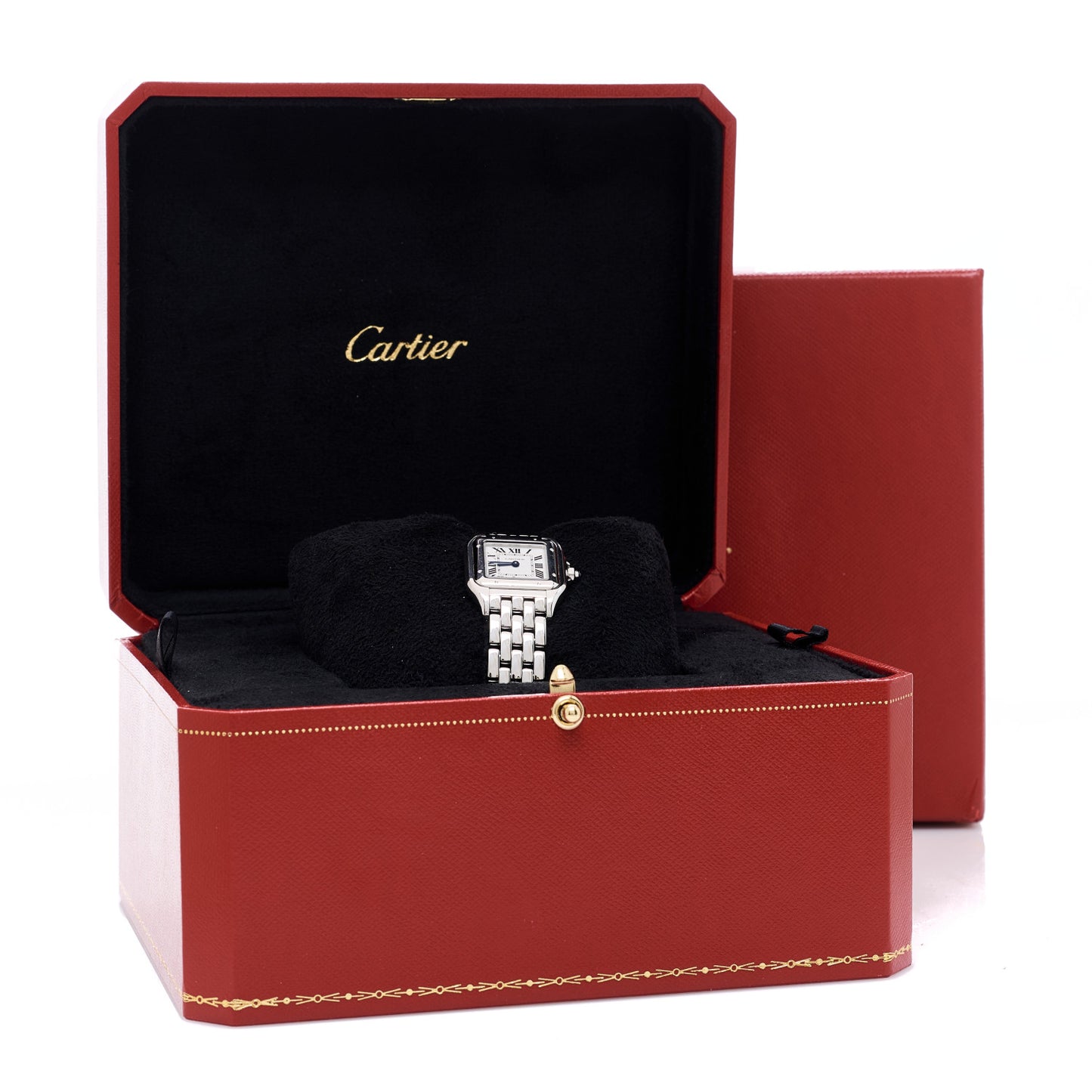 Stainless Steel 22mm Panthere Quartz Watch