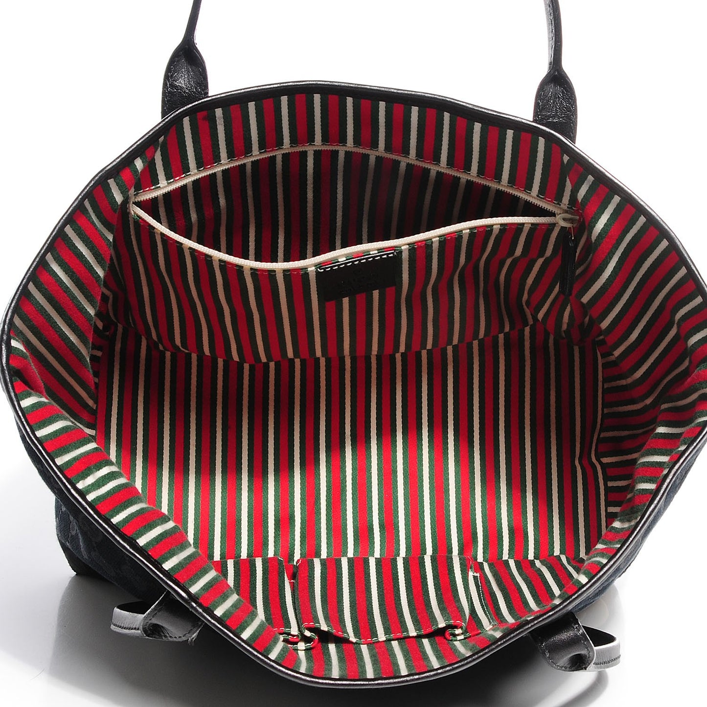 Monogram Medium New Britt Tote Black