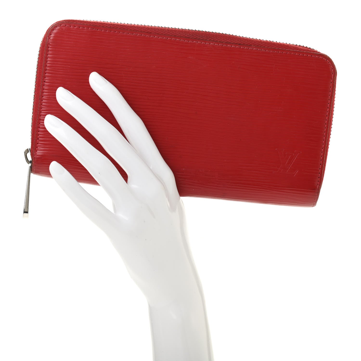 Louis Vuitton Epi Zippy Wallet Carmine 2 of 7