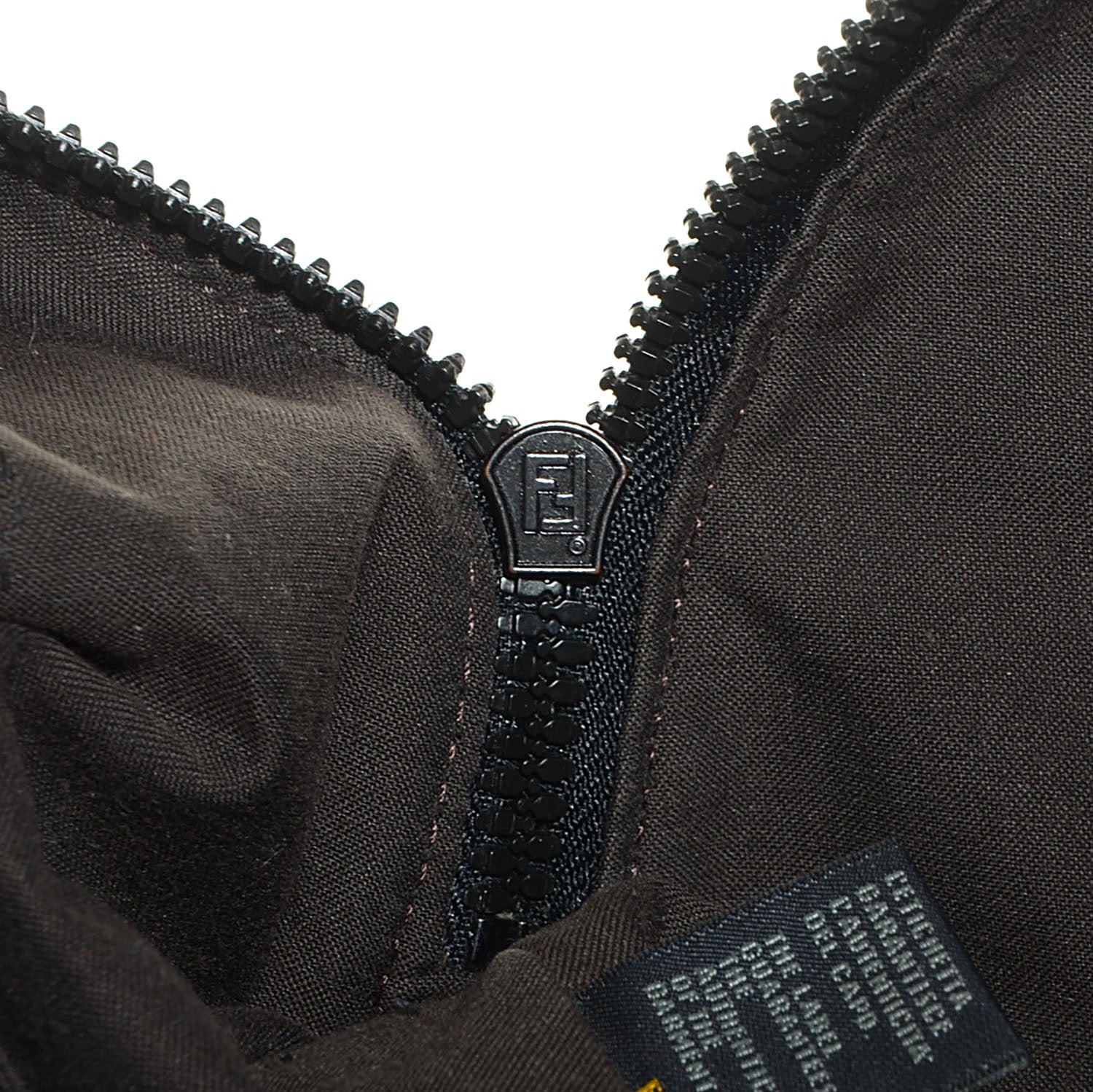 Fendi Zucca Zucchino Spalmati Large B Mix Tote Tobacco 9 of 10