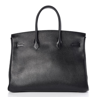 Hermes Ardennes Birkin 35 Black 4 of 34
