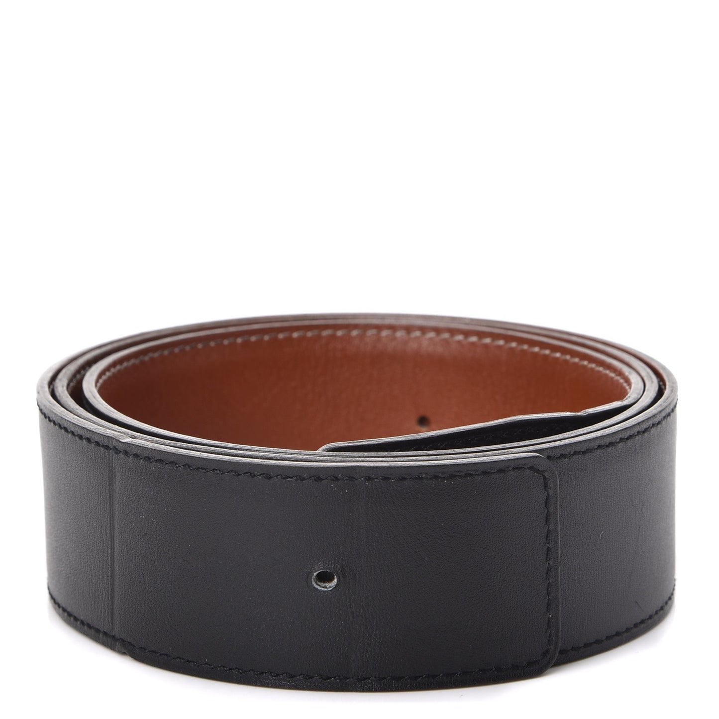 Natural Barenia Chamonix 42mm Belt Strap 95 Gold Black