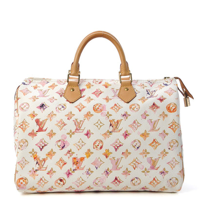 Louis Vuitton Watercolor Aquarelle Speedy 35 White 1 of 7
