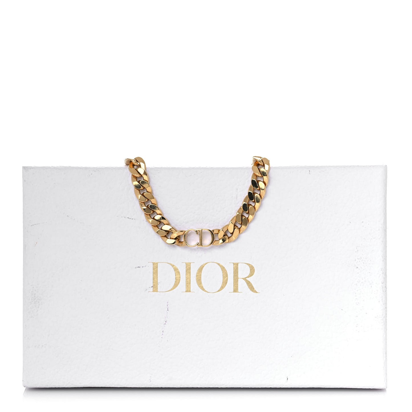 Metal Danseuse Etoile Chain Choker Necklace Gold