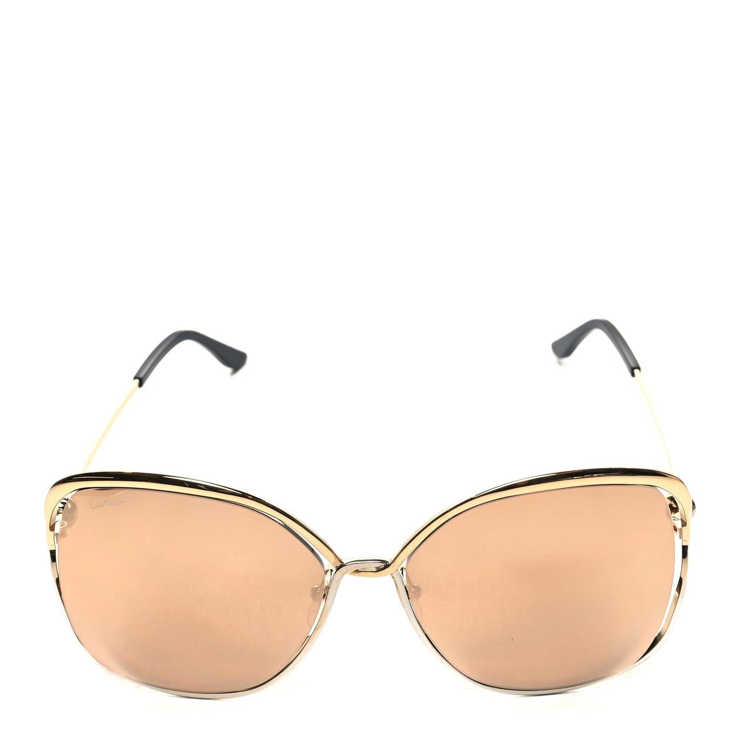 Metal Trinity Sunglasses CT0225S 001 Gold Silver