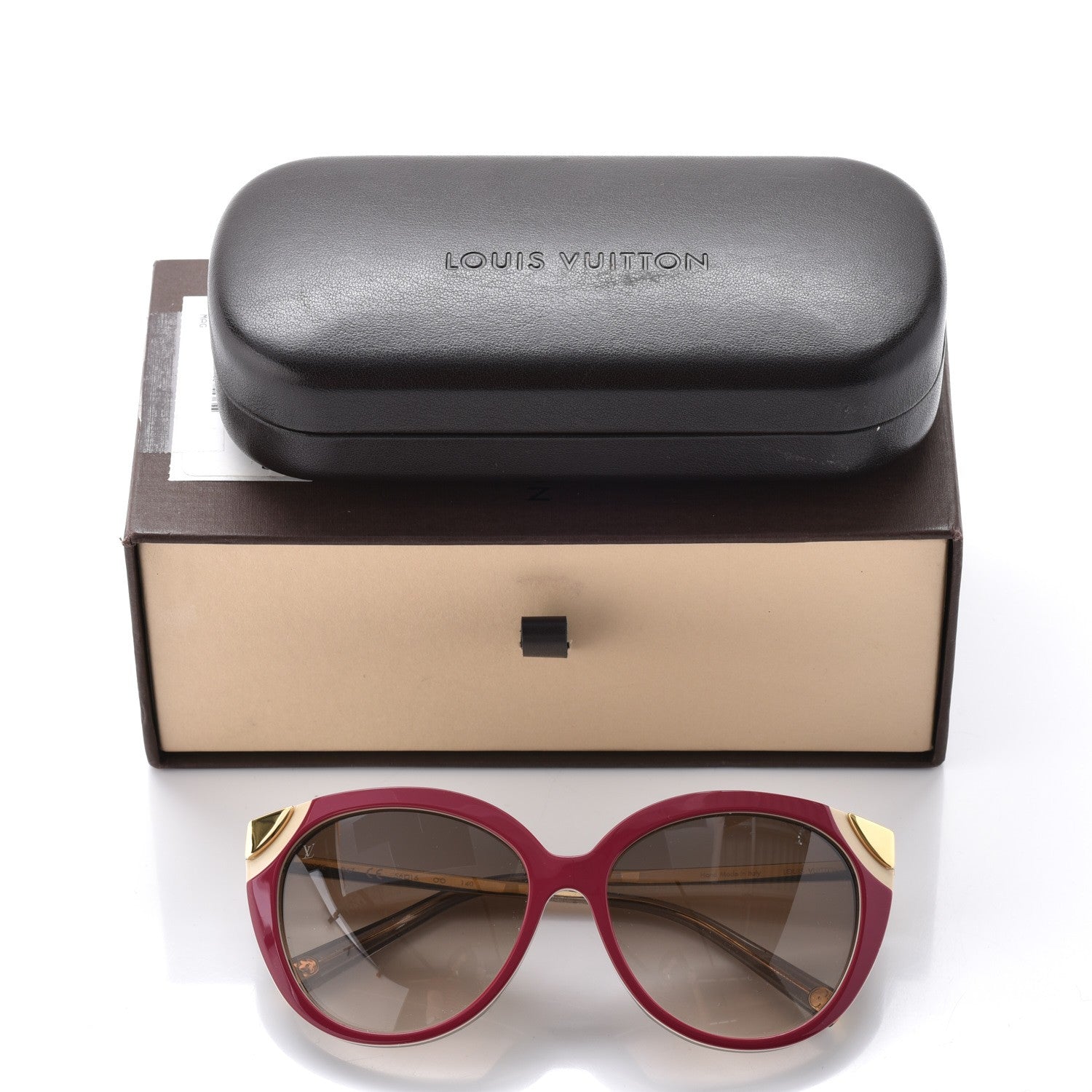 Louis Vuitton Amber Cat Eye Sunglasses Z0623W Fuchsia 9 of 9