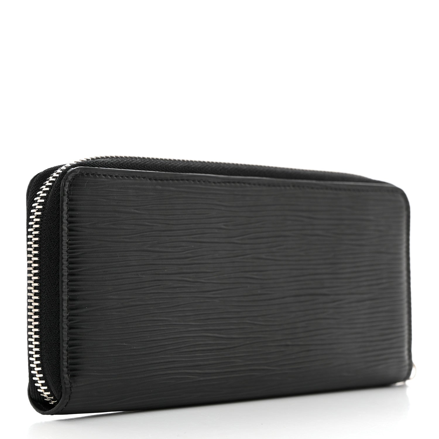 Louis Vuitton Epi Clemence Wallet Black 3 of 6
