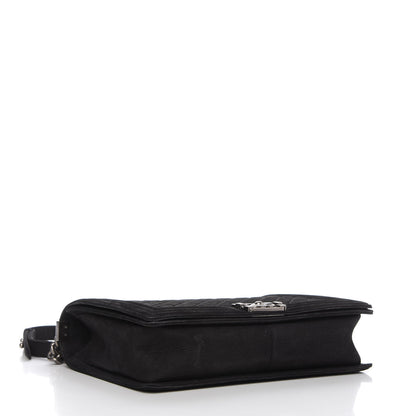 Chanel Iridescent Caviar Quilted Large Boy Flap Black 4 of 10