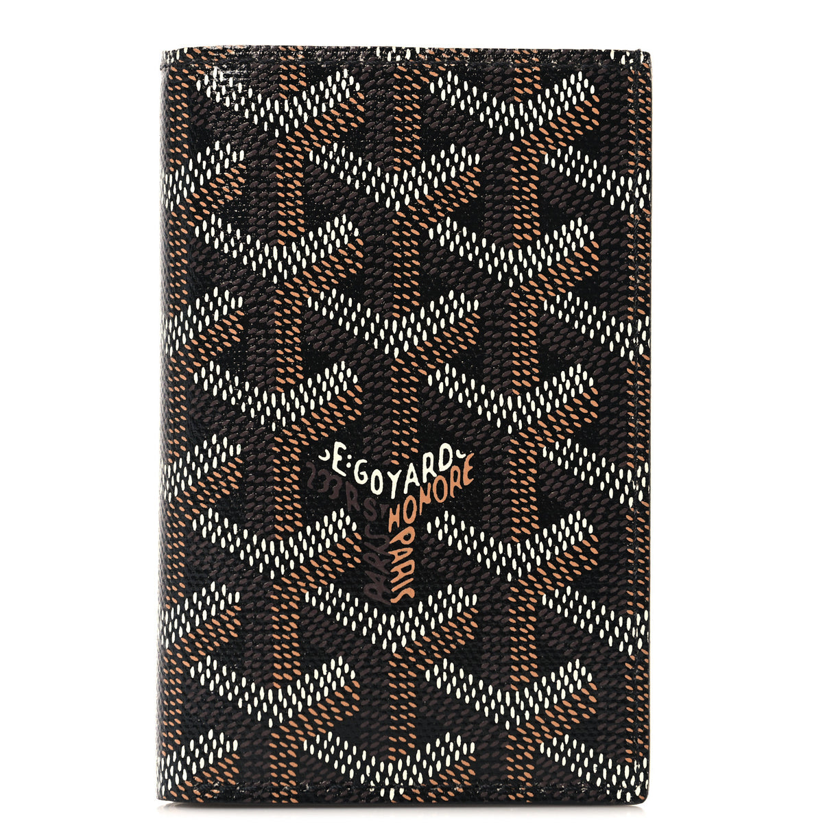 Goyard Goyardine Saint Pierre Card Holder Black 1 of 6