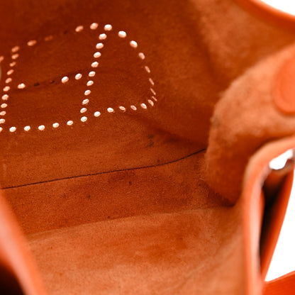 Hermes Taurillon Clemence Evelyne III PM Orange 13 of 17