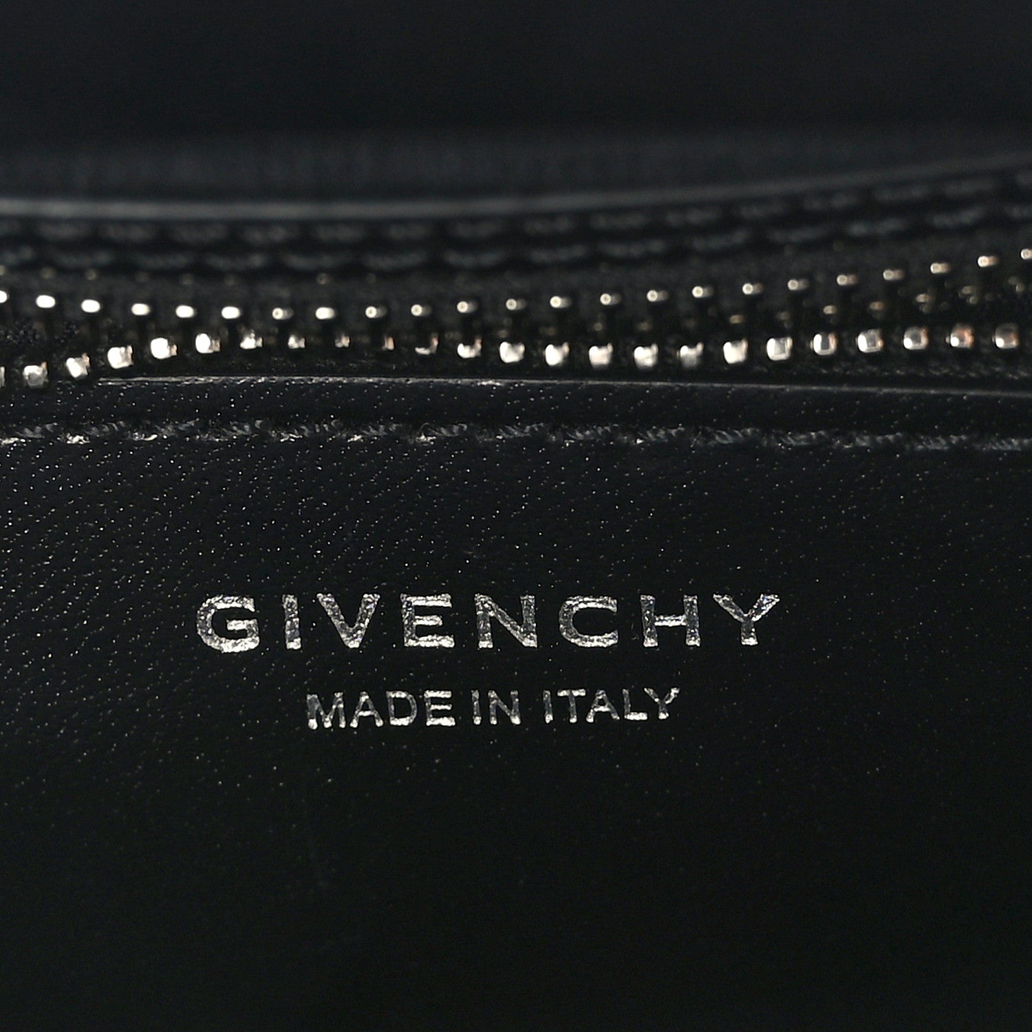 Givenchy Calfskin Logo Embossed Mini Lock Antigona Shoulder Bag Black 6 of 8