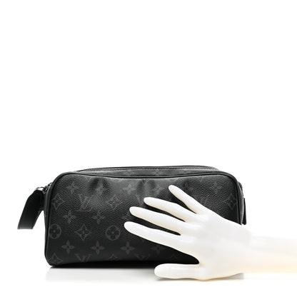 Louis Vuitton Monogram Eclipse Dopp Kit Toilet Pouch 2 of 8