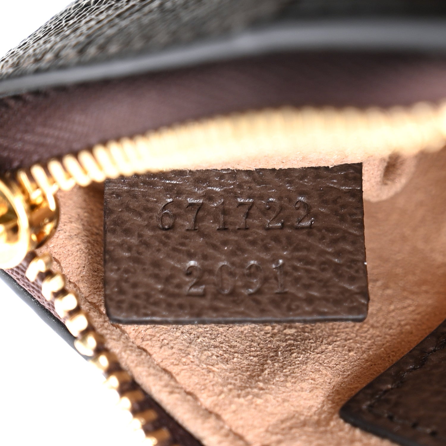 Gucci GG Supreme Monogram Web Ophidia Key Case Beige New Acero 7 of 7