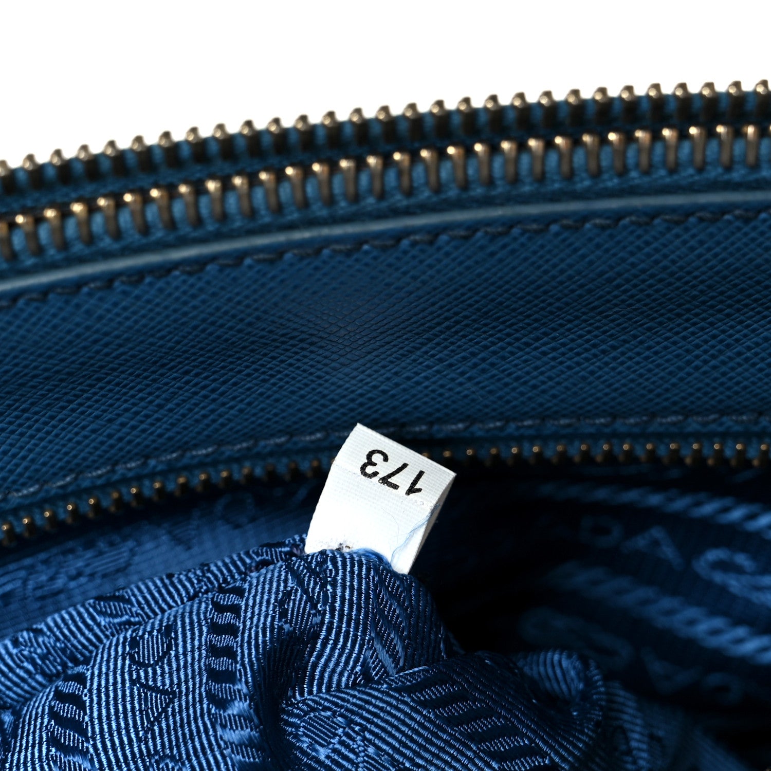Prada Saffiano Lux Small Galleria Double Zip Tote Cobalto 1814915