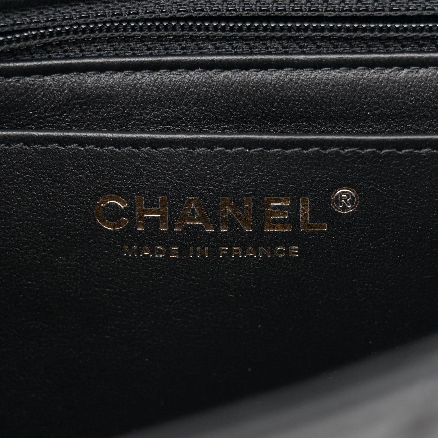 Chanel Lambskin Quilted Mini Rectangular Flap Black 6 of 11