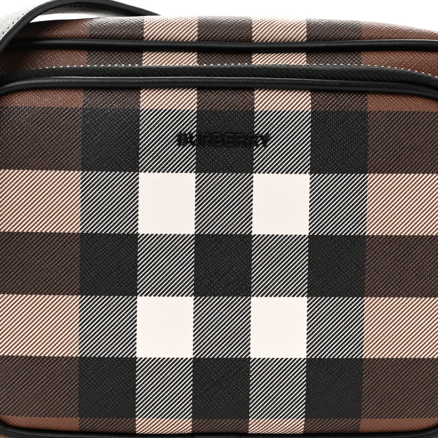 Burberry Canvas Check Paddy Messenger Birch Brown 7 of 9