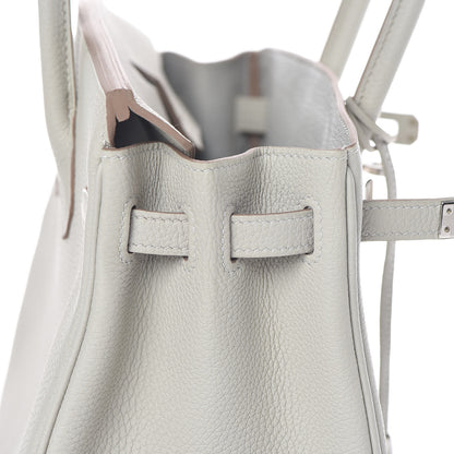 Hermes Togo Birkin 25 Gris Perle 16 of 34
