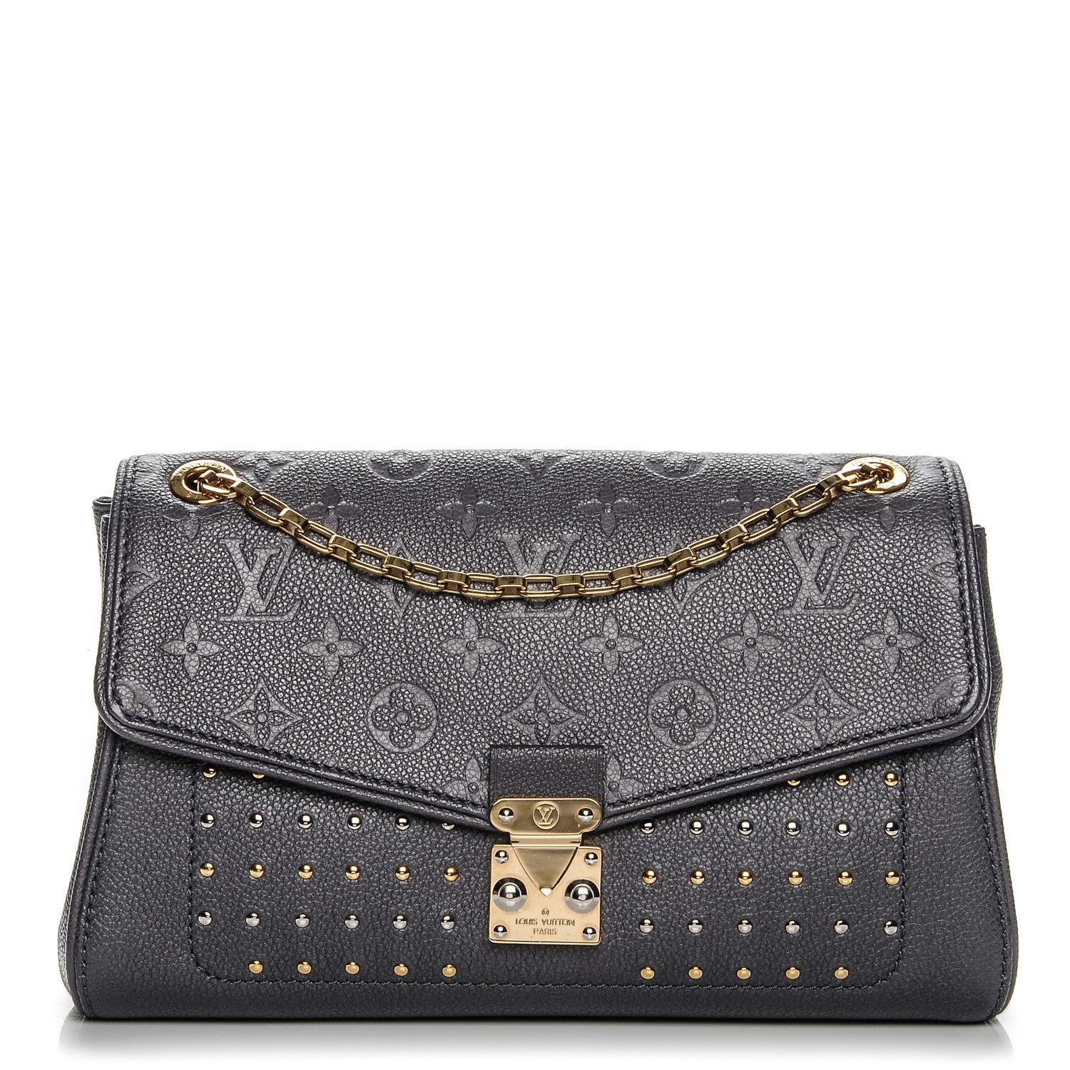 Louis Vuitton Empreinte Studded Saint Germain PM Gris Silver 1 of 6