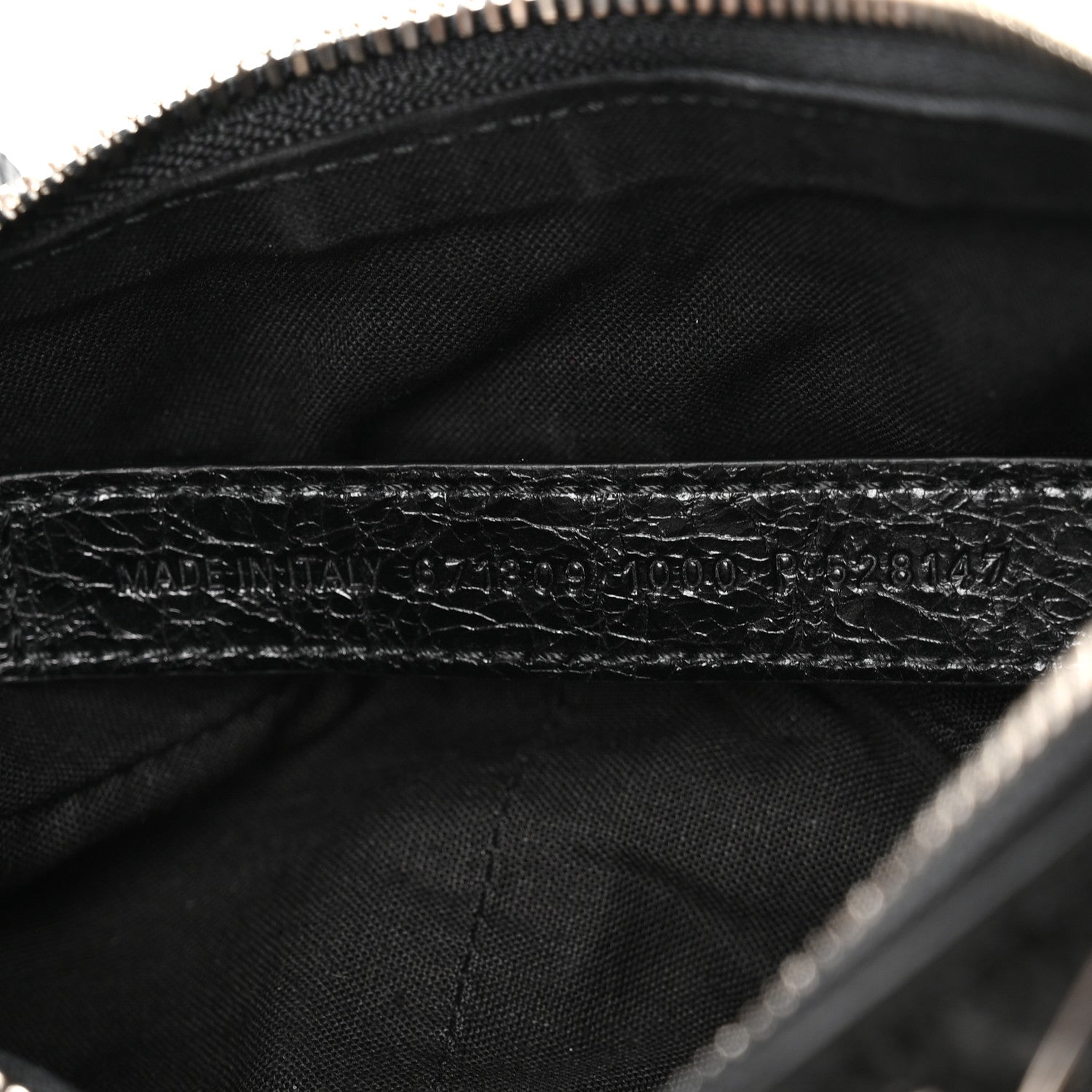 Balenciaga Agneau Arena Used Effect Le Cagole Shoulder Bag XS Black 8 of 11